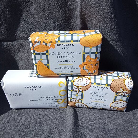 Beekman 1802 Other - Trio of Beekman Travel Size Soap